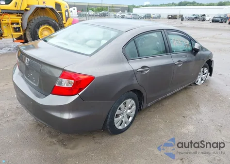 2012 Honda Civic Lx z USA, uszkodzony, nr VIN 19XFB2F59CE062494